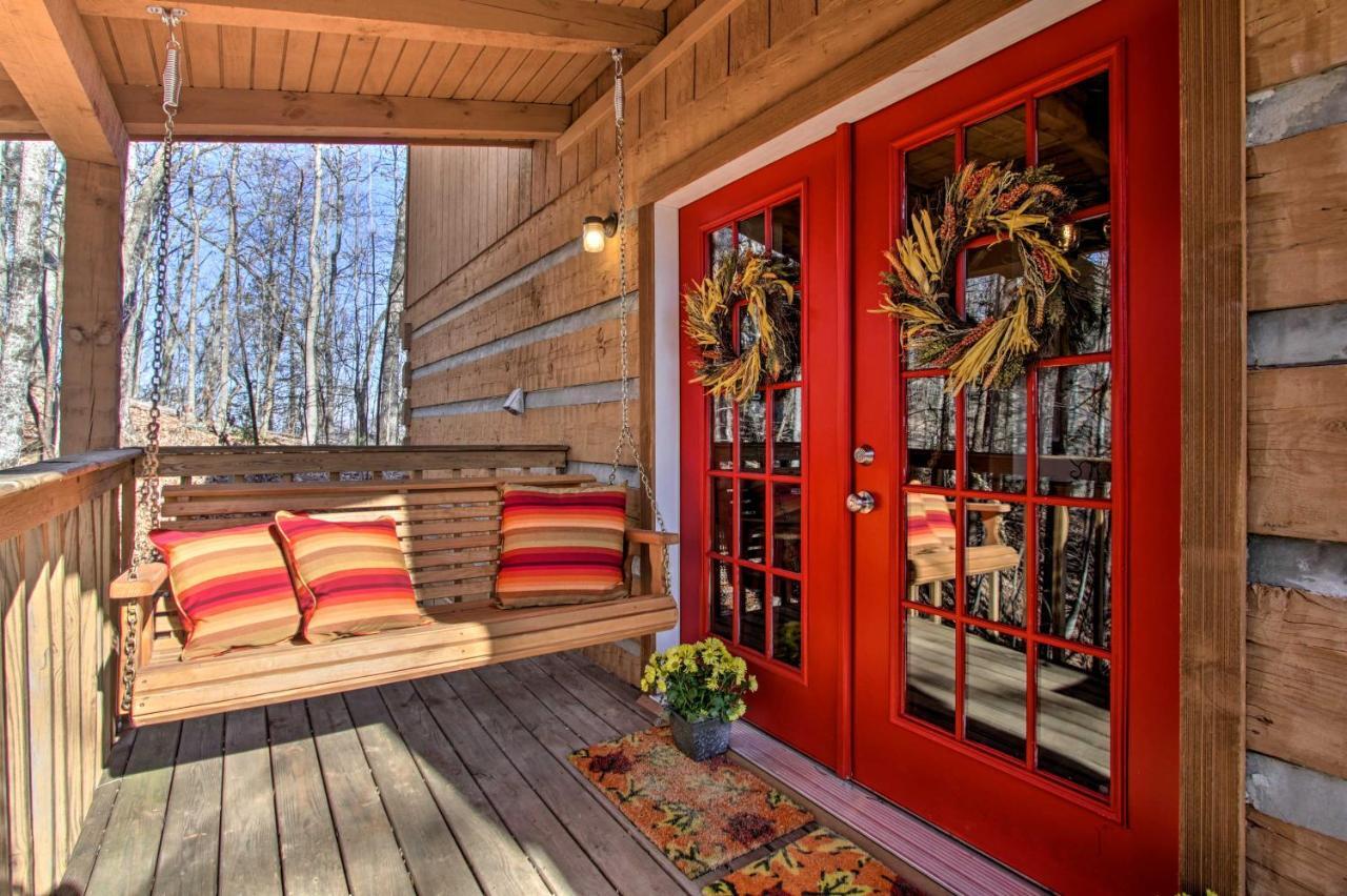 Panoramic-View Gatlinburg Cabin With Private Hot Tub Eksteriør billede