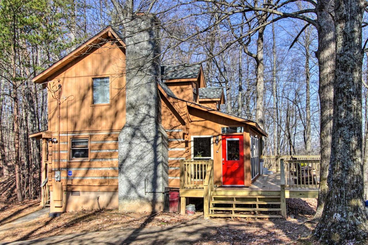 Panoramic-View Gatlinburg Cabin With Private Hot Tub Eksteriør billede